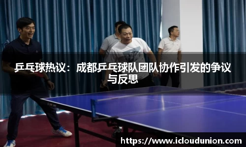 乒乓球热议：成都乒乓球队团队协作引发的争议与反思